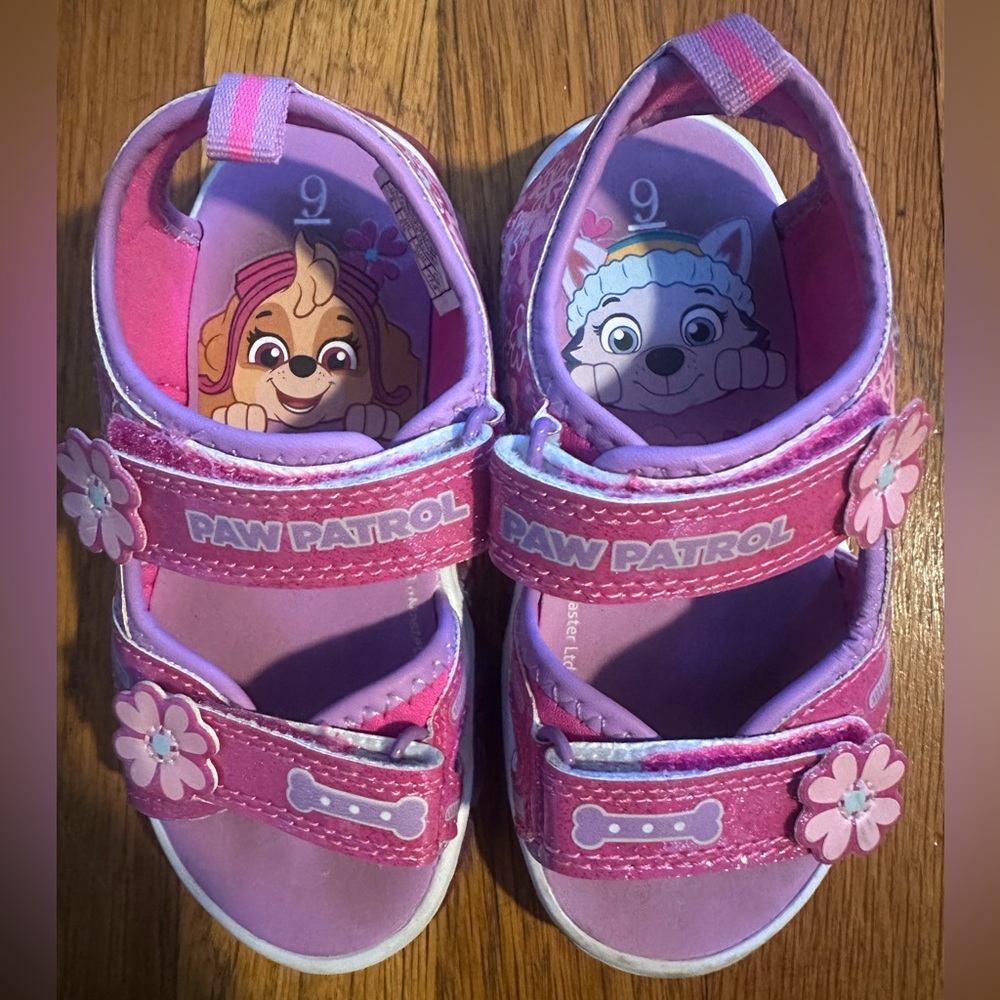 Paw Patrol Light Up Sandals